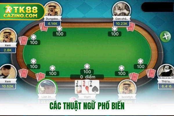 Cách Chơi Phỏm - Khám Phá Tất Tần Tật Thông Tin Luật Game 3 Các thuật ngữ phổ biến